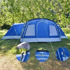 Tente Familiale Dôme Nimbus 12 - Camping - 12 Personnes - 3 Cabines 14 Tente Familiale Dôme Nimbus 12 - Camping - 12 Personnes - 3 Cabines -Offres Camping Boutique tente familiale dome nimbus 12 camping 12 personnes 3 cabines 5