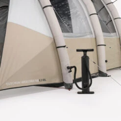 Quechua Tente Gonflable De Camping - Air Seconds 6.3 XXL F&B - 6 Personnes - 3 Chambres -Offres Camping Boutique tente gonflable de camping air seconds 63 xxl f and b 6 personnes 3 chambres 4