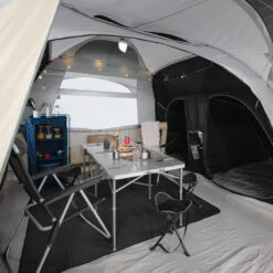 Quechua Tente Gonflable De Camping - Air Seconds 8.4 F&B - 8 Places - 4 Chambres -Offres Camping Boutique tente gonflable de camping air seconds 84 f and b 8 places 4 chambres 3