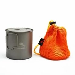 Toaks Titanium 650ml Pan - Ultraléger -Offres Camping Boutique toaks titanium 650ml pan ultraleger 2