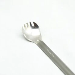 Toaks Titanium Spork - Long Acier - Miroir Poli -Offres Camping Boutique toaks titanium spork long acier miroir poli 2