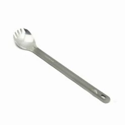 Toaks Titanium Spork - Long Acier - Miroir Poli -Offres Camping Boutique toaks titanium spork long acier miroir poli 4