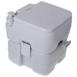 Toilette Portable 20L Pour Camping-Car, WC Avec Chasse D'Eau 13L Camry -Offres Camping Boutique toilette portable 20l pour camping car wc avec chasse deau 13l camry 6