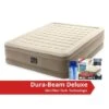 Intex Ultra Plush Queen Airbed - Lit Gonflable - 203x152x46cm - Compris Accessoires -Offres Camping Boutique ultra plush queen airbed lit gonflable 203x152x46cm compris accessoires